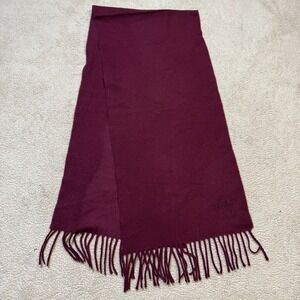 Fendi‎ Scarf Womens Wool Fringe Designer Italy Soft Winter Accessory Shawl Wrap